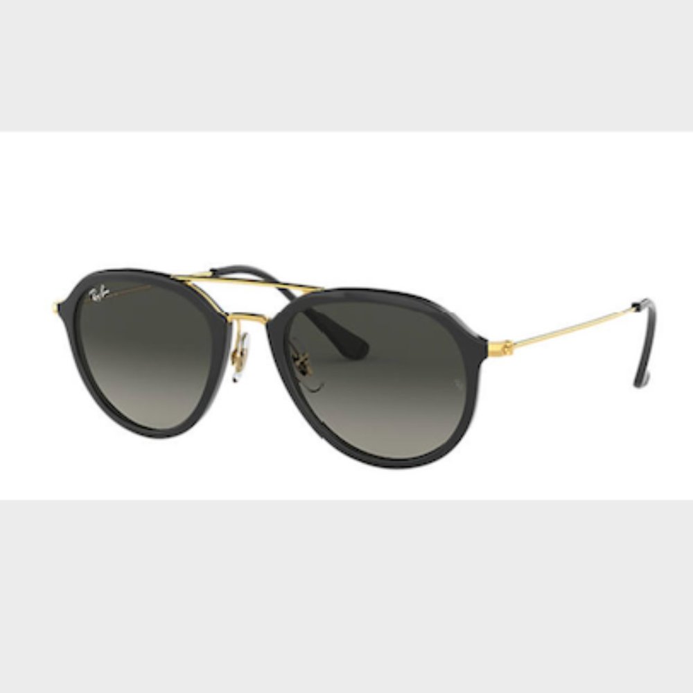 Ray Bans Pilot Aviators with Gold Double Bridge